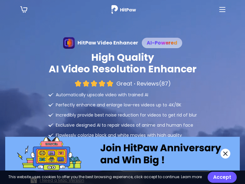 HitPaw Video Enhancer