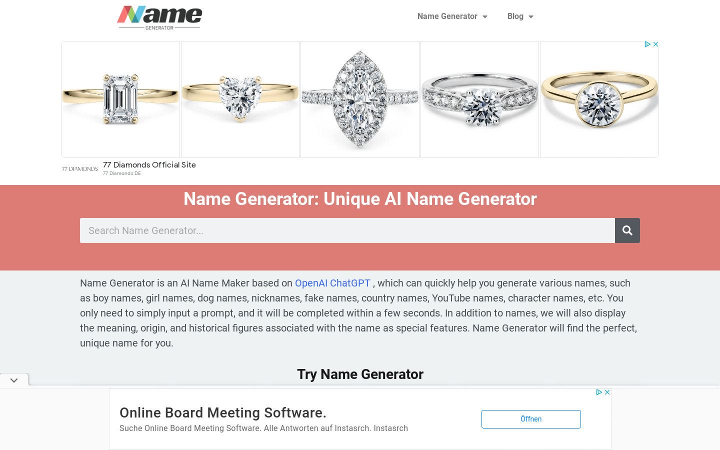 Name Generator