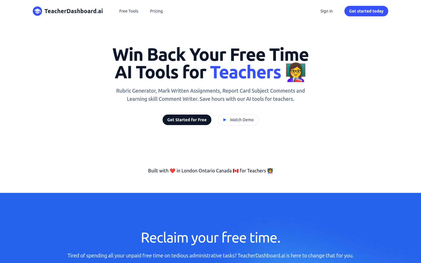 TeacherDashboard.ai