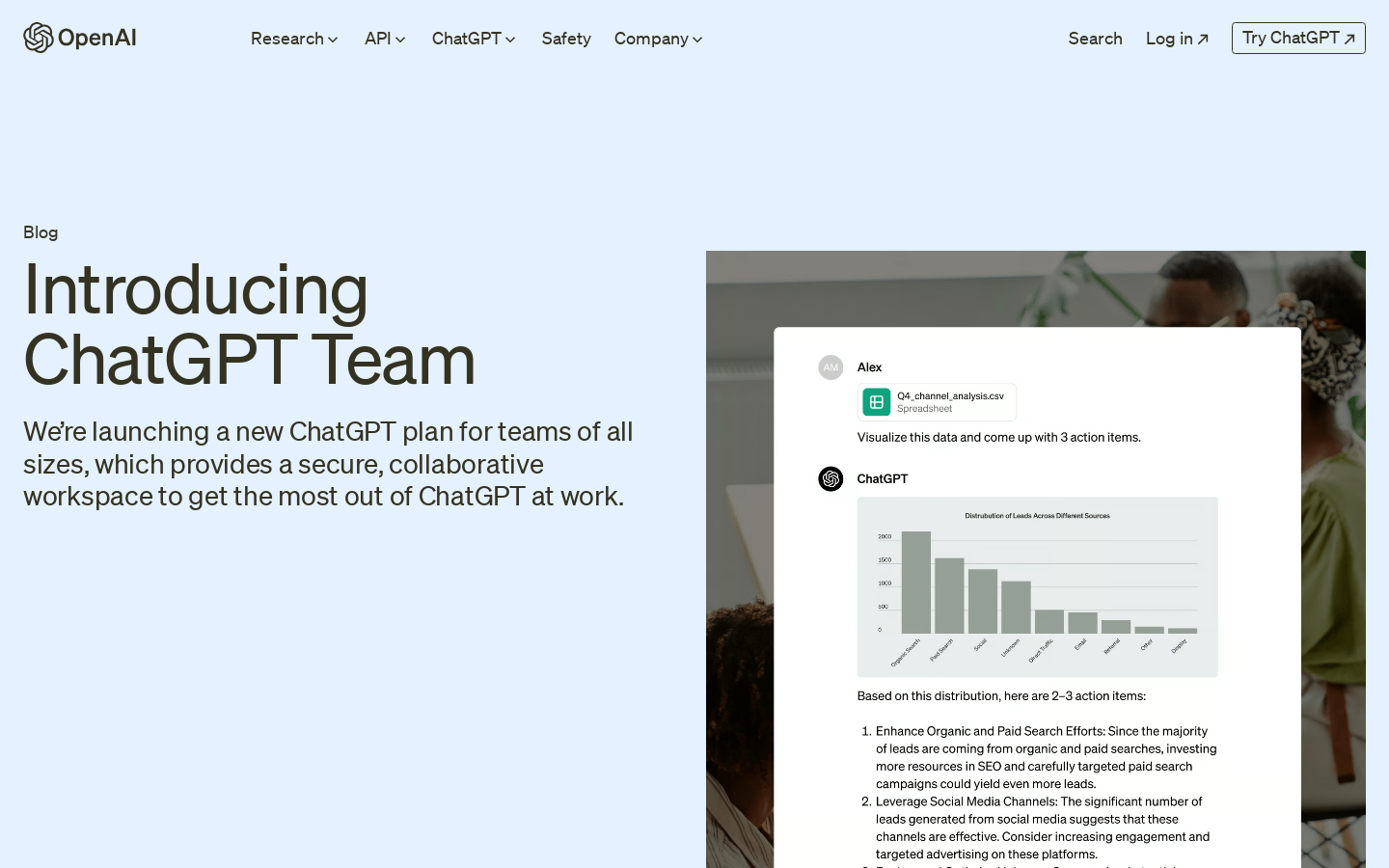 ChatGPT Team