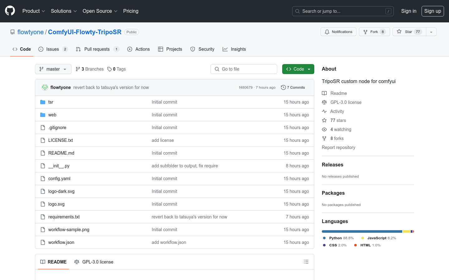 ComfyUI-Flowty-TripoSR